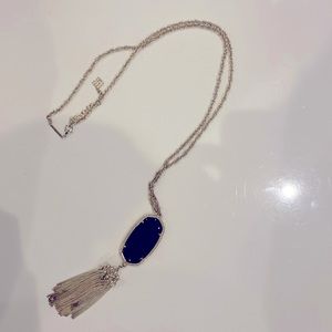 Kendra Scott Rayne Necklace Gold & Black